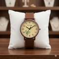 premium brown watch for men