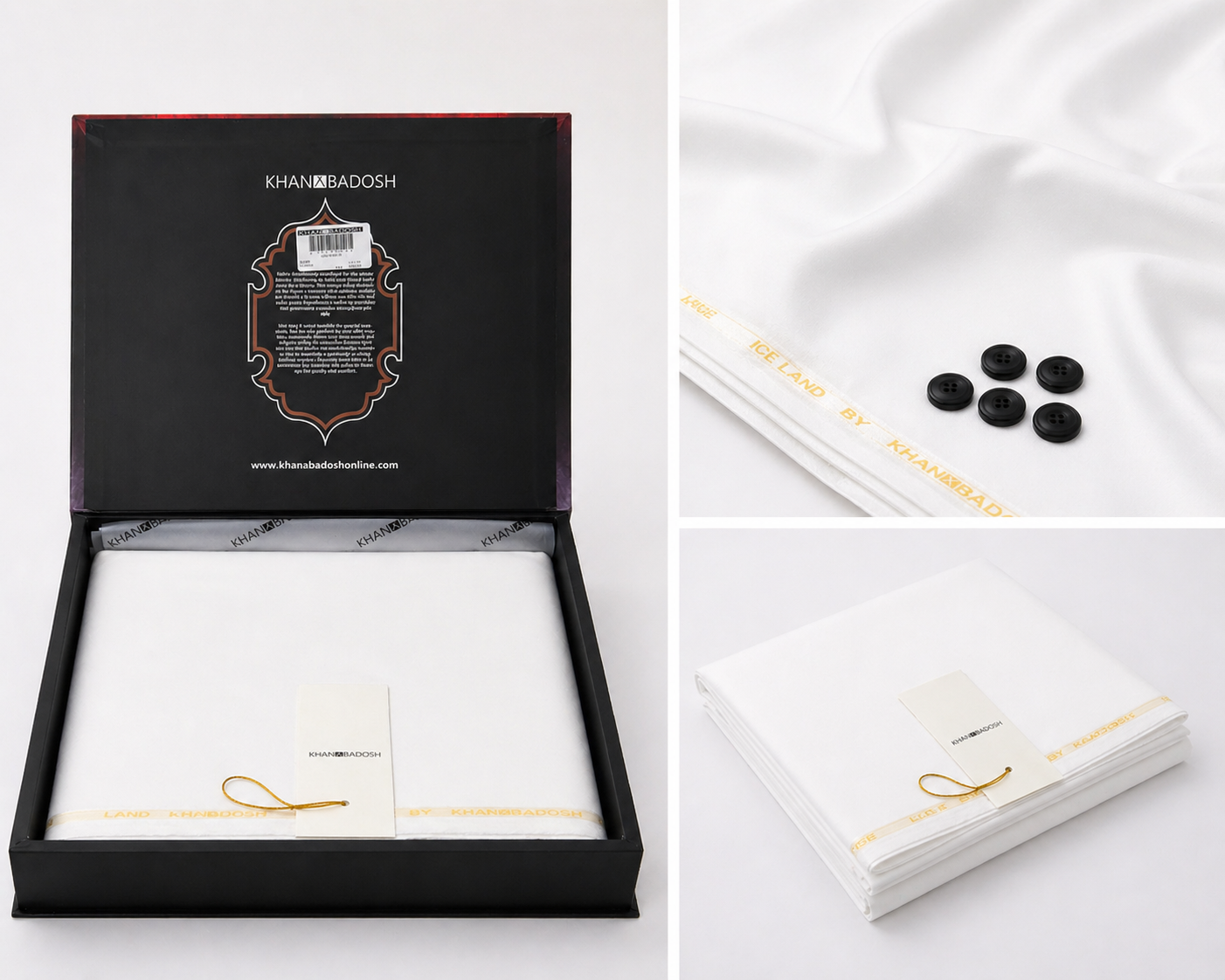 A premium White colour of KHANXBADOSH