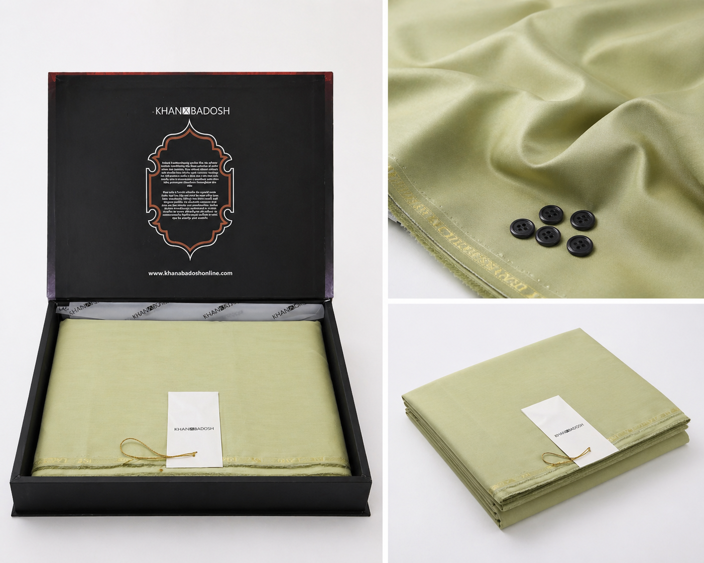 A premium Pistachio colour of KHANXBADOSH