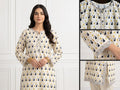 Earthy Mono – Abstract Printed Cotton Co-Ord Set