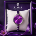 Purple emerlad watch for ladies