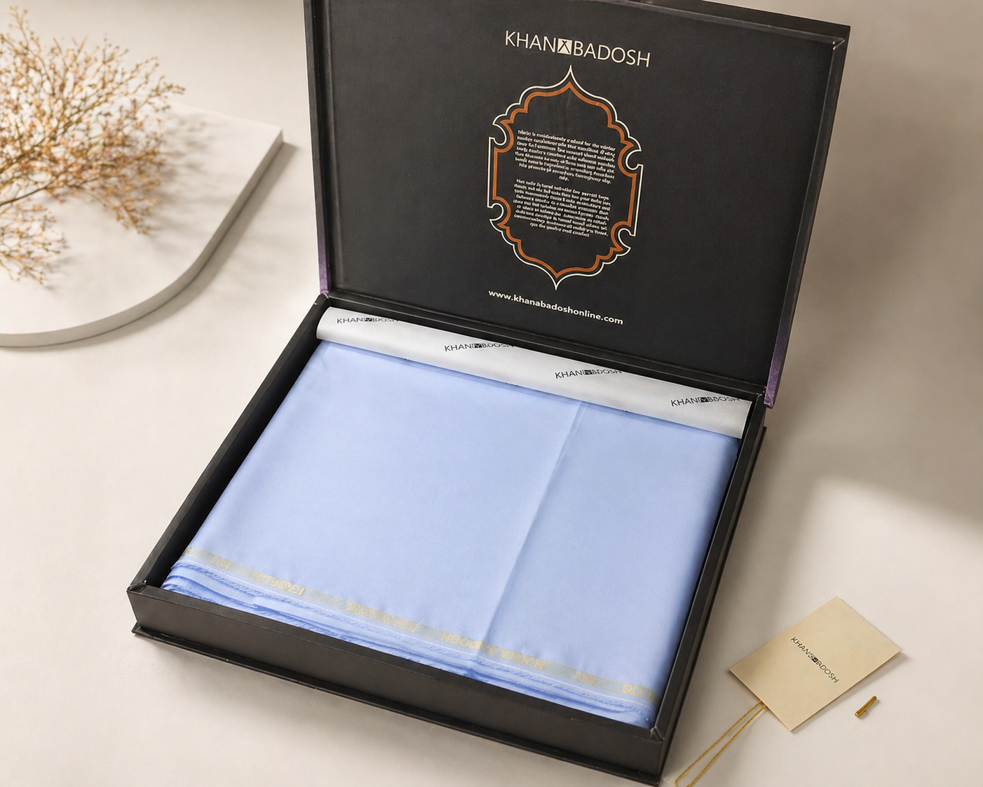 A premium Sky Blue  colour of KHANXBADOSH